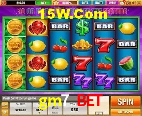 Recursos de Bônus gm7 bet